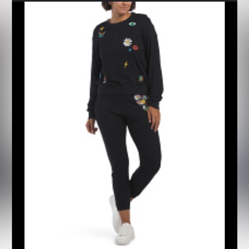 Lauren Moshi Alana retro elements set size Small